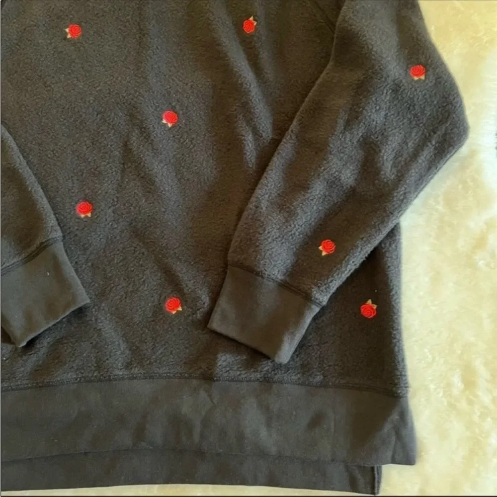 Pink VS Floral Print Sweater - Picture 3 of 4